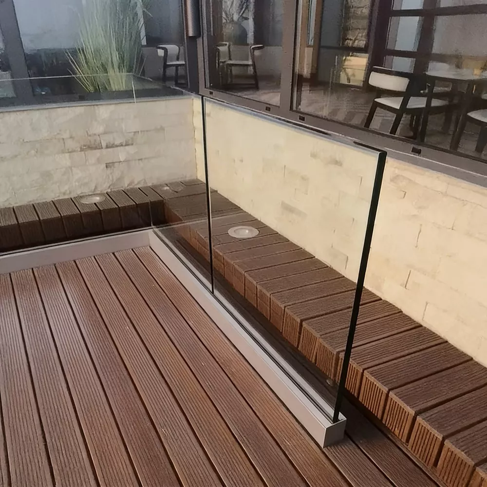 Bâtard de verre en alliage d'aluminium