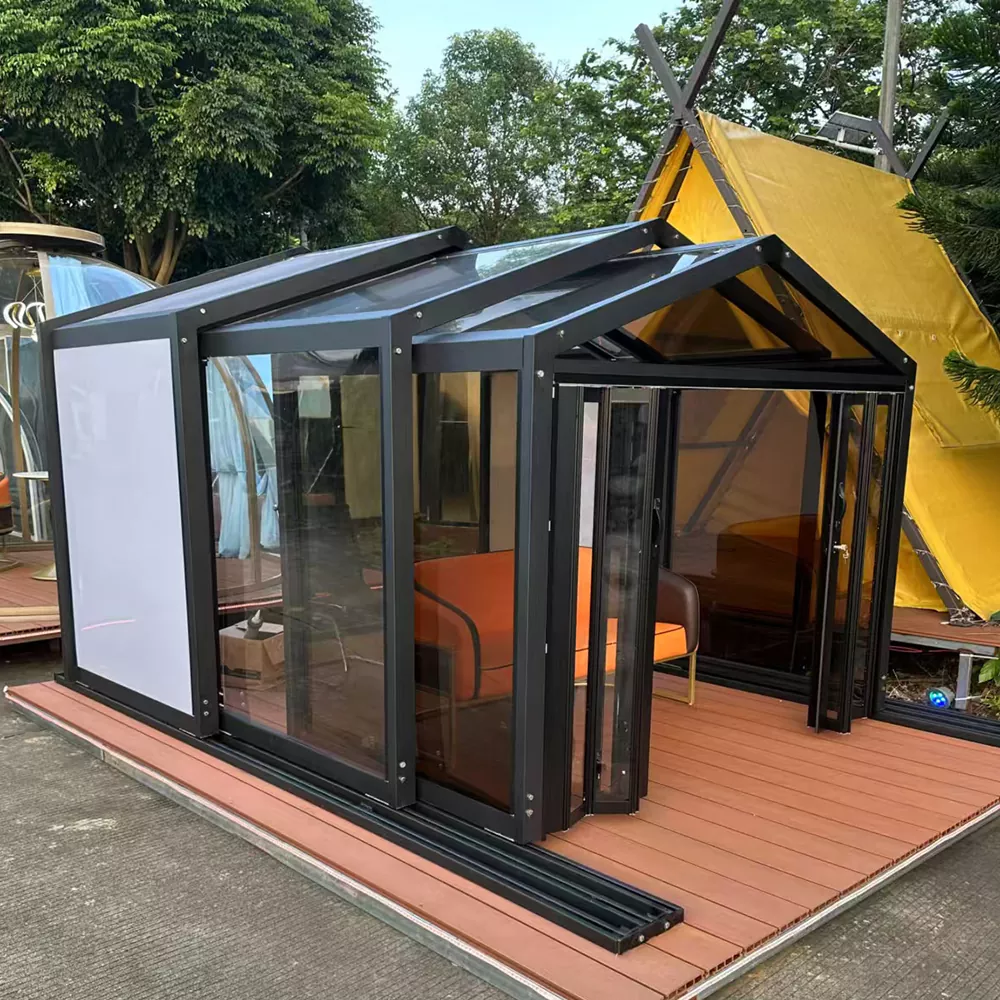 Solarium rétractable automatique