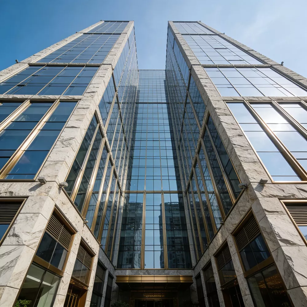 Aluminum Alloy Stone Curtain Wall