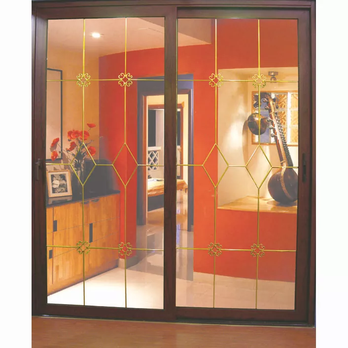Porte coulissante en aluminium de cuisine